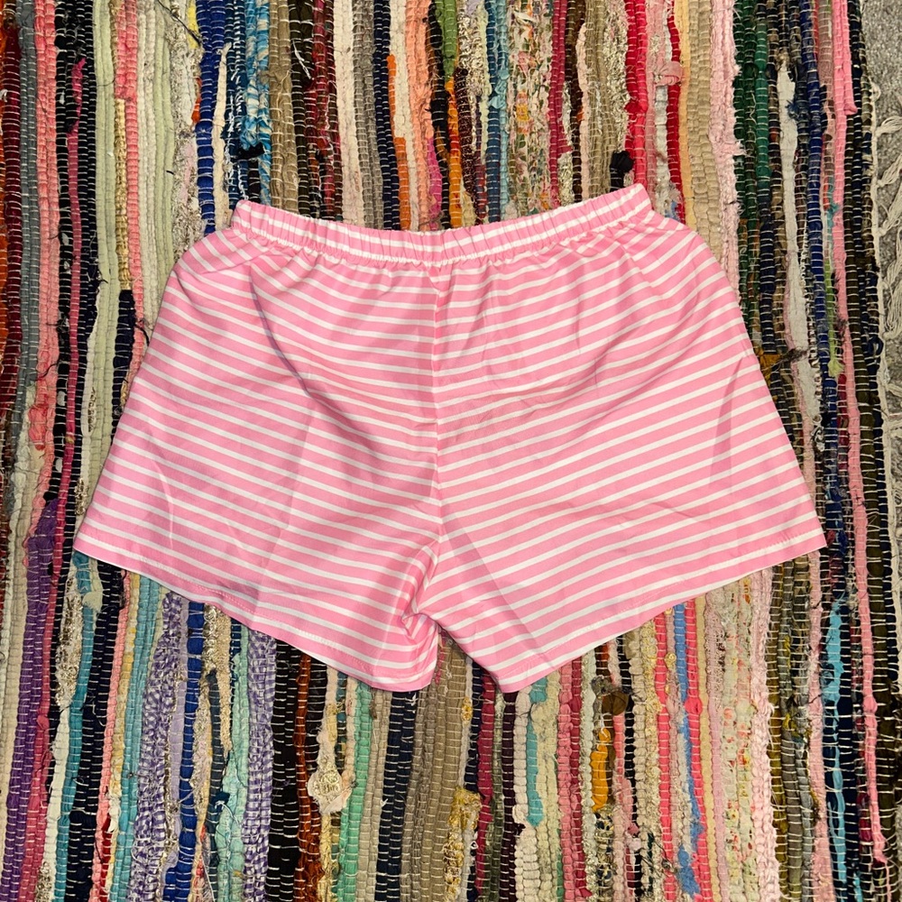 Pink and White Striped Pajama Top Sleeveless V-Neck 🩷 - Picture 3 of 4